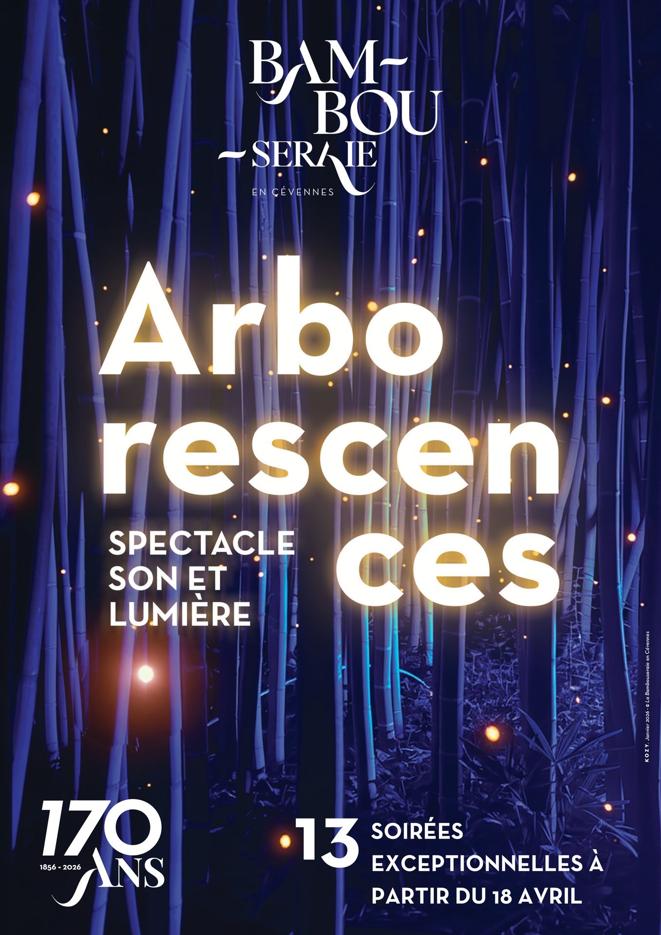 Affiche Arborescences - Nocturnes