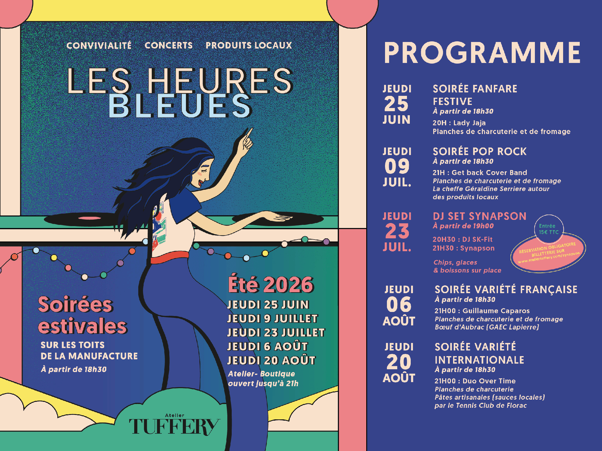 Les Heures Bleues