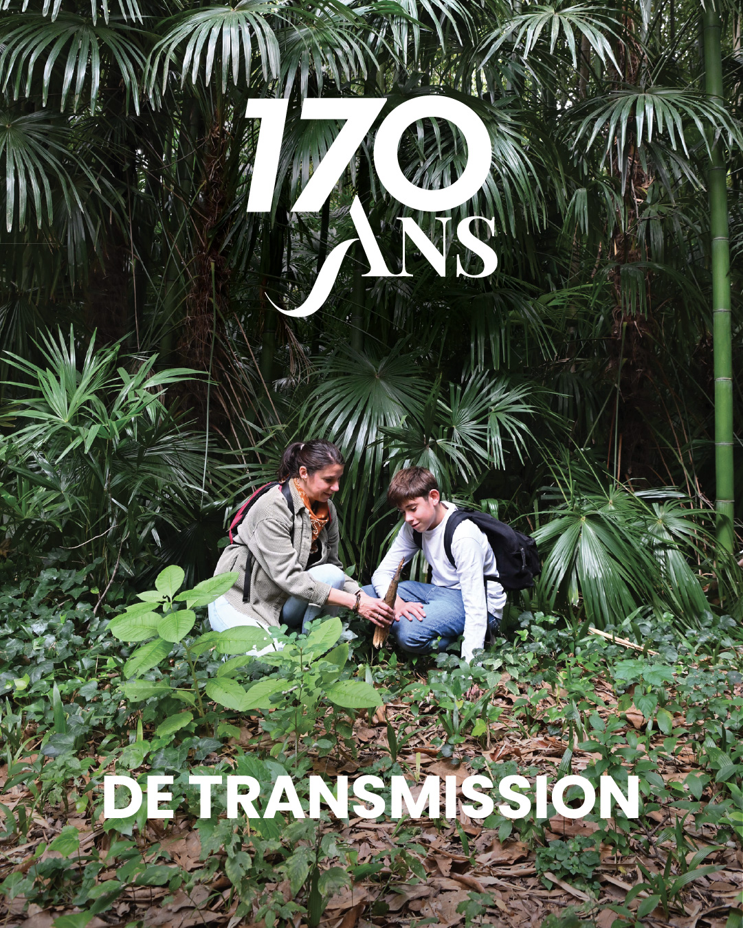 Transmission entre les générations à la Bambouseraie en Cévennes